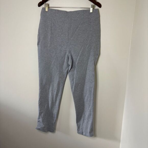 Chico's Gray Tapered Leg Elastic Waist Casual Dress Pants Women's 8 great prewor - Picture 5 of 10
